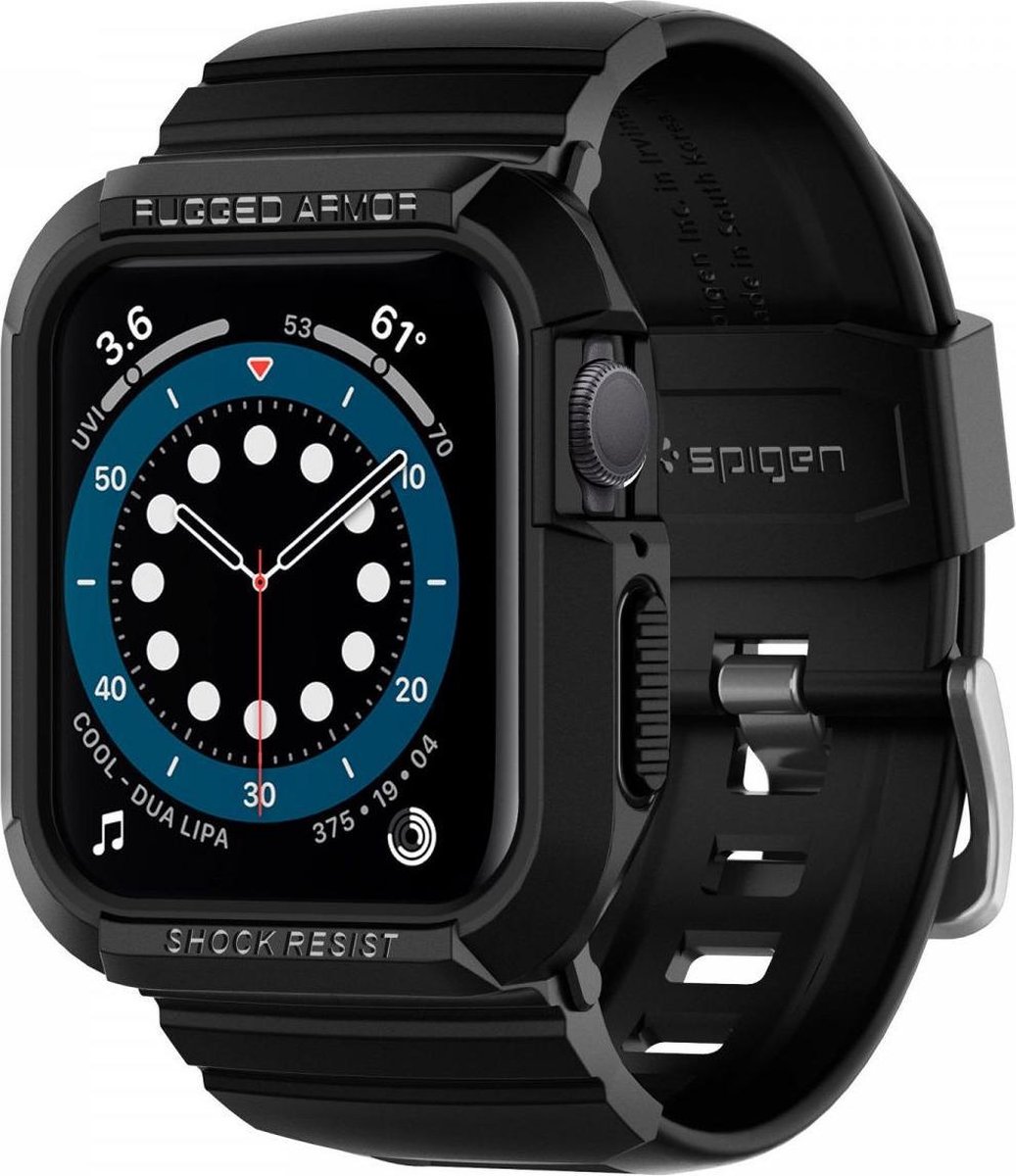 Spigen Rugged Armor Pro - Apple Watch - 40mm - Zwart