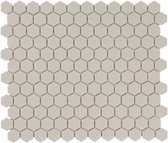 0,78m² -Mozaiek tegel London Hexagon Wit 2,3x2,6
