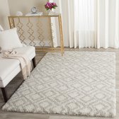 Safavieh Arizona Shag ASG740A-5 - Rug - Vloerkleed - 160x230 - Ivoor Beige - Hoogpolig Tapijt