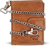 Amstelveen Pasjeshouder Ketting Wallet Cognac