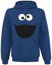 Sesame Street Hoodie/trui -XL- Monster Blauw