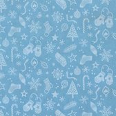 Cadeaupapier inpakpapier geschenkpapier rol Kerst Bronze 70 centimeter x 200 meter