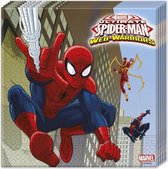 Marvel Servetten Spider-man 20 Stuks