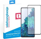 Telefoonglaasje Screenprotectors Geschikt voor Samsung Galaxy S20 FE - Volledig Dekkend - Gehard Glas Screenprotector Geschikt voor Samsung Galaxy S20 FE - Beschermglas van rand to