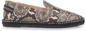 Floris van Bommel Vrouwen  30016741 / Damesschoenen  -  85420 snake - Taupe - maat 41