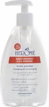 Herome Direct Desinfect Handgel Sensitive (Parfumvrij) - Desinfecterende Handgel met 80% Alcohol - Beschermt Tegen Bacteriën en Droogt de Handen Niet Uit - 200ml.