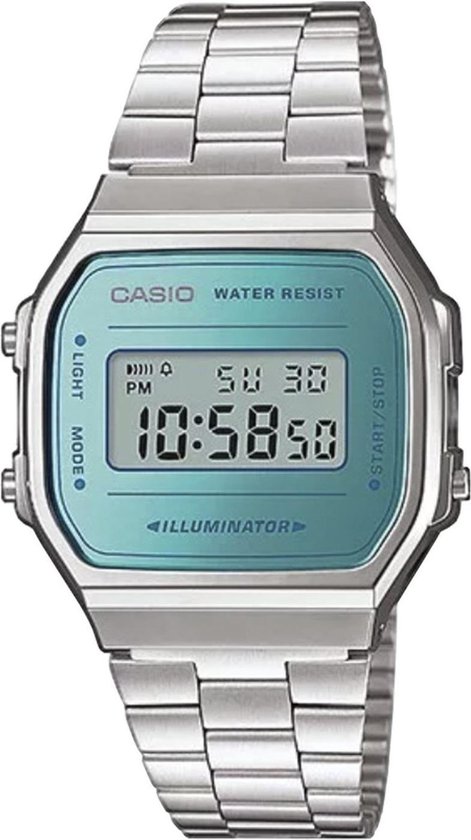 Casio Vintage Iconic A168WEM-2EF Unisex Horloge 36,3 mm - Multi