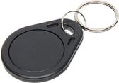 WL4 RFID tags zwart met key ring (10 stuks)