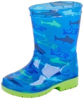 Regenlaars Gevavi Boots | Haai Kinderlaars PVC | Maat 24 | Blauw