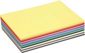 Gekleurd Karton, A5, 148x210 mm, 180 gr, diverse kleuren, 300 div vellen/ 1 doos | Knutselpapier | Knutselkarton