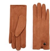 Dames handschoenen Brown Camel voor Touch Screen