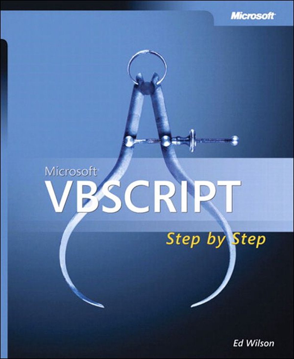 Microsoft Vbscript Step by Step, 1E (ebook), Ed Wilson | 9780735638426 ...