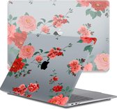 Lunso - cover hoes - MacBook Air 13 inch (2020) - Red Roses