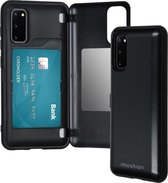 iMoshion Backcover met pashouder Samsung Galaxy S20 hoesje - Zwart