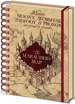 Harry Potter Marauders Map Notebook (Beige)