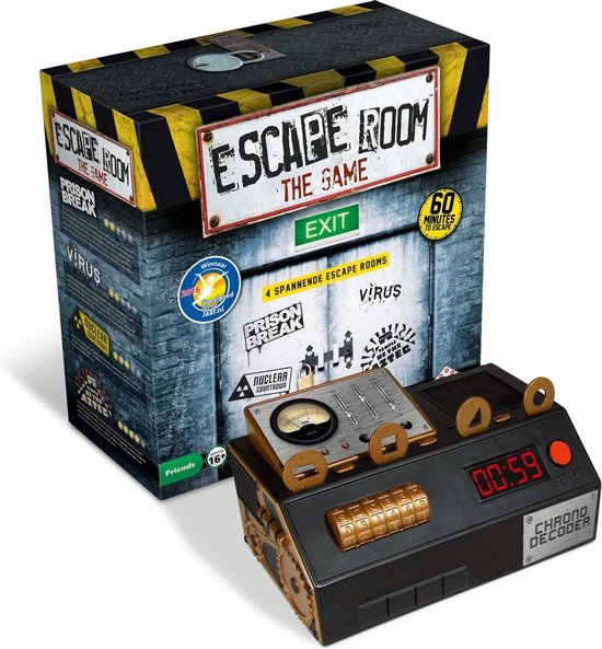 Thumbnail van een extra afbeelding van het spel Spellenbundel - Escape Room - 2 Stuks - The Game basisspel & Uitbreiding The Magician