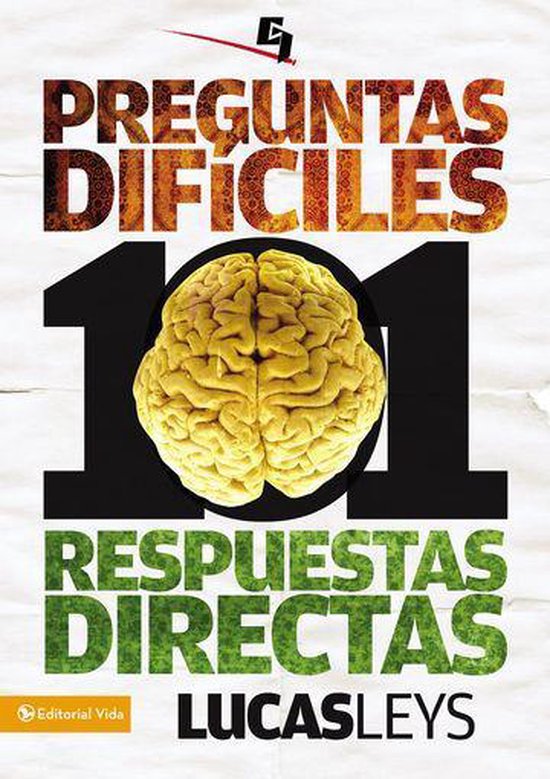 Especialidades Juveniles - 101 Tough Questions, 101 Straight ... - cover