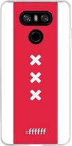 LG G6 Hoesje Transparant TPU Case - AFC Ajax Amsterdam1 #ffffff