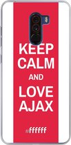 Xiaomi Pocophone F1 Hoesje Transparant TPU Case - AFC Ajax Keep Calm #ffffff