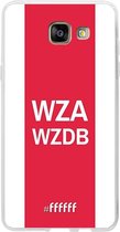 Samsung Galaxy A5 (2016) Hoesje Transparant TPU Case - AFC Ajax - WZAWZDB #ffffff