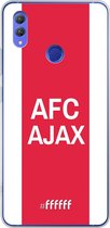 Honor Note 10 Hoesje Transparant TPU Case - AFC Ajax - met opdruk #ffffff