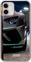 iPhone 12 Mini Hoesje Transparant TPU Case - Lamborghini #ffffff