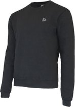 Donnay Heren - Fleece Crew Sweater Dean - Zwart - S