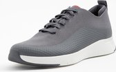 FitFlop™ Eversholt Knit Sneakers Poly/Tpu Men Deep Grey - Maat 45