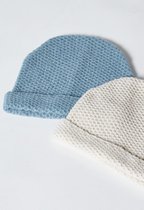 Loop.a life - Duurzame Muts - BEEHIVES BEANIE | Turkoois - One Size fits All