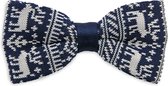 We Love Ties - Strik Rudolf Rendier blauw - blauw / wit
