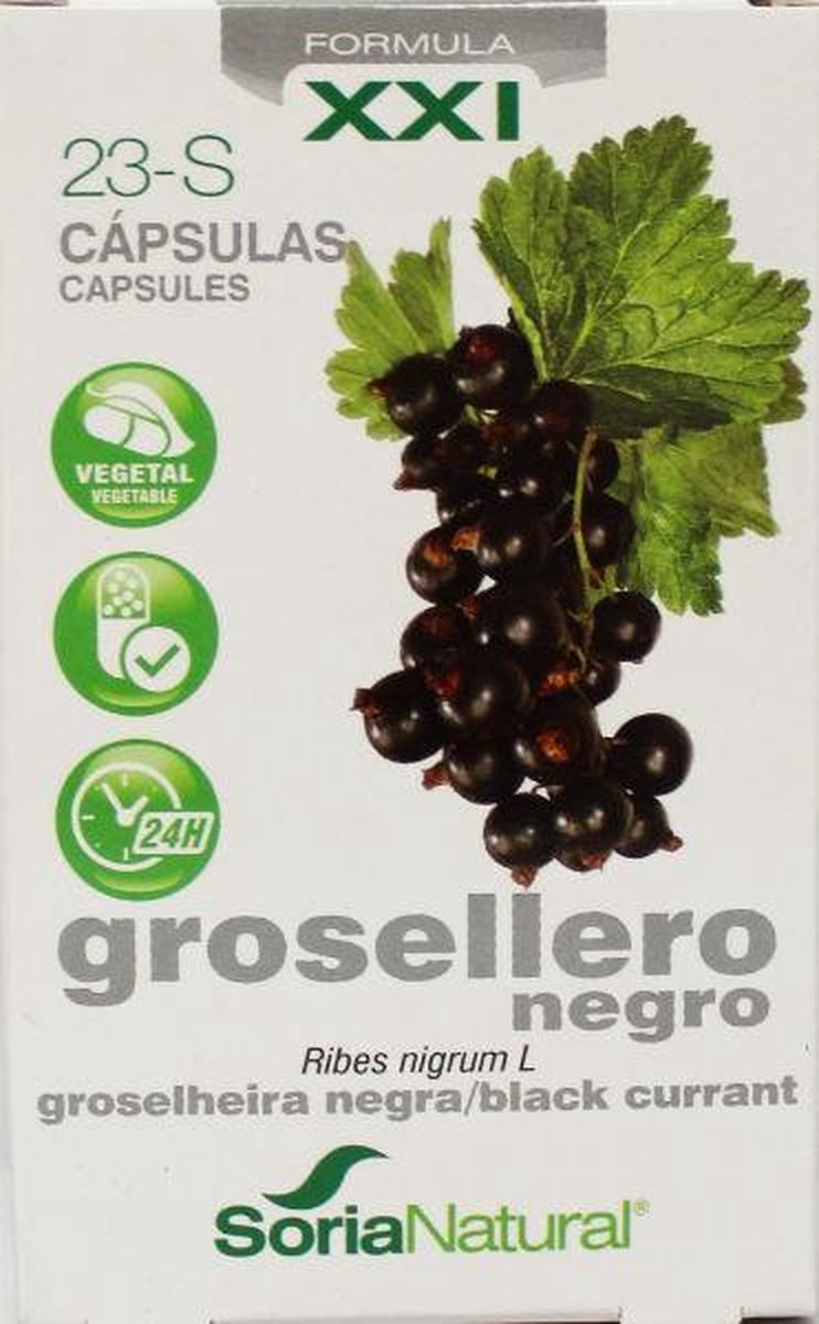 Goedkoopste Soria Natural 23-S Ribes nigrum XXI 30 Capsules