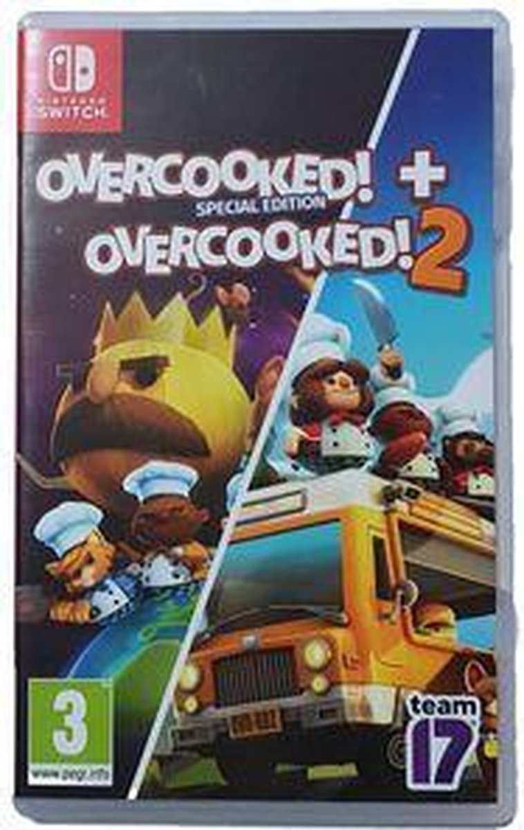 Overcooked + Overcooked 2 - Switch | Jeux | bol.com