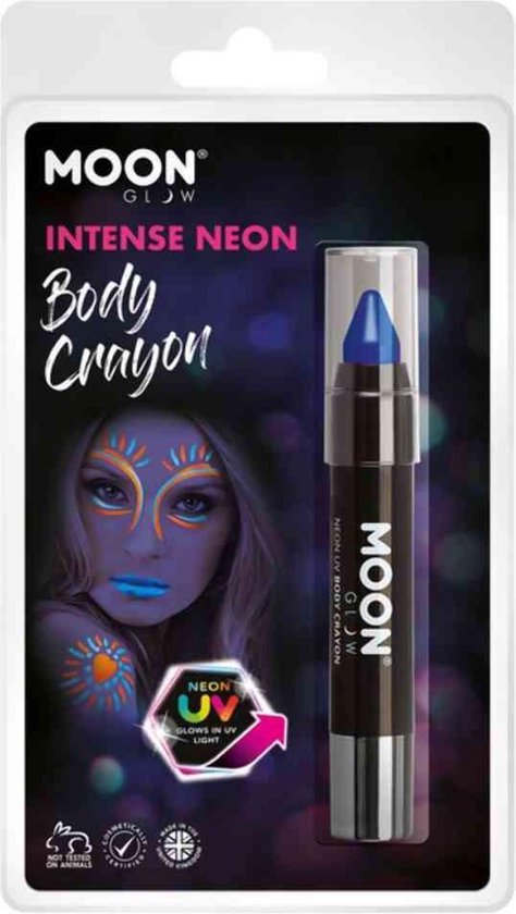 Neon UV Glitter Body Crayons 3.5g