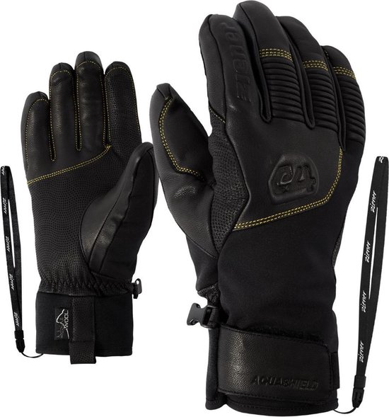 Ziener Ganzenberg As(R) Glove - Wintersporthandschoen Voor Heren - Zwart - 10.5