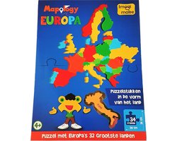 Imagimake Imagimake Foam Puzzle Grootste Landen Van Europa