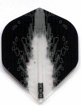 Ruthless R4X High Impact Black Clear - Dart Flights