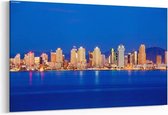 Schilderij - Skyline van San Diego — 90x60 cm