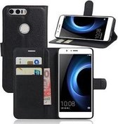 Huawei Honor 8 Hoesje Wallet Case Zwart