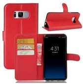 Samsung S8 PLUS Hoesje Wallet Case Rood