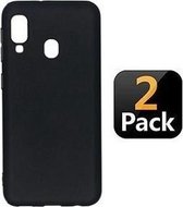 Telefoonhoesje - Back Cover - Geschikt Voor Samsung Galaxy A20s - Zwart