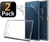 Telefoonhoesje - Back Cover - Geschikt Voor Sony Xperia XZ1 - Zwart
