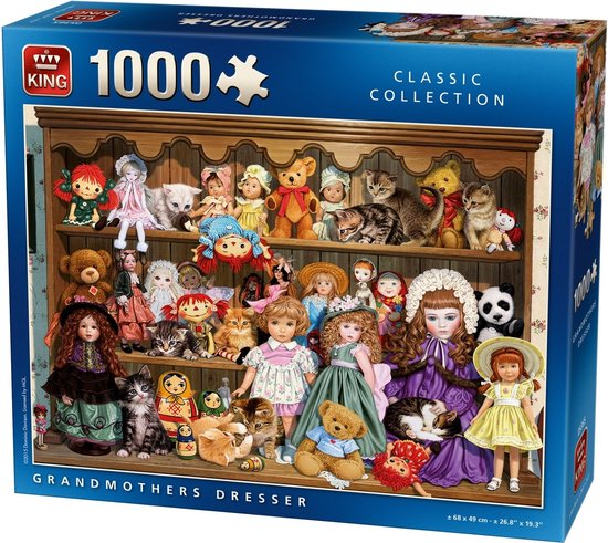 King Classic Collection Grandmother 1000 pcs Jeu de puzzle 1000 pièce(s)  Jouet | bol.com