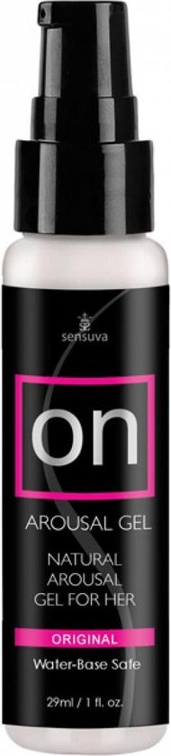 Sensuva On For Her Clitoral Gel - Warming & Cooling Ultra Lube, Stimulating Lubricant