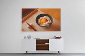 Schilderij - Japanse maaltijd — 90x60 cm