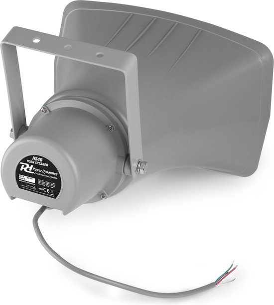 100V speaker - Power Dynamics HS40 hoornspeaker voor 100V systemen - 40W — afbeelding 4