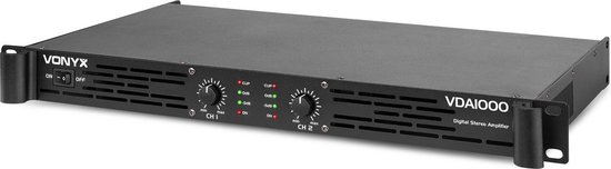 Vonyx VDA1000 2.0 canaux Noir