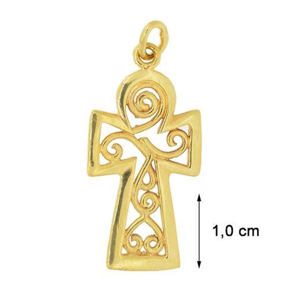 Blinx Jewels Vergulden Hanger Keltisch Kruis