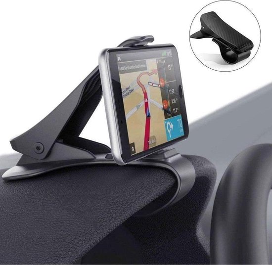 Ampère lekkage Leed Universele Smartphone Autohouder Dashboard Auto Mobiele Telefoonhouder voor  iPhone 12... | bol.com