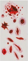 Fiestas Guirca Nep Tattoos Sneetjes 30 X 13 Cm Papier Rood