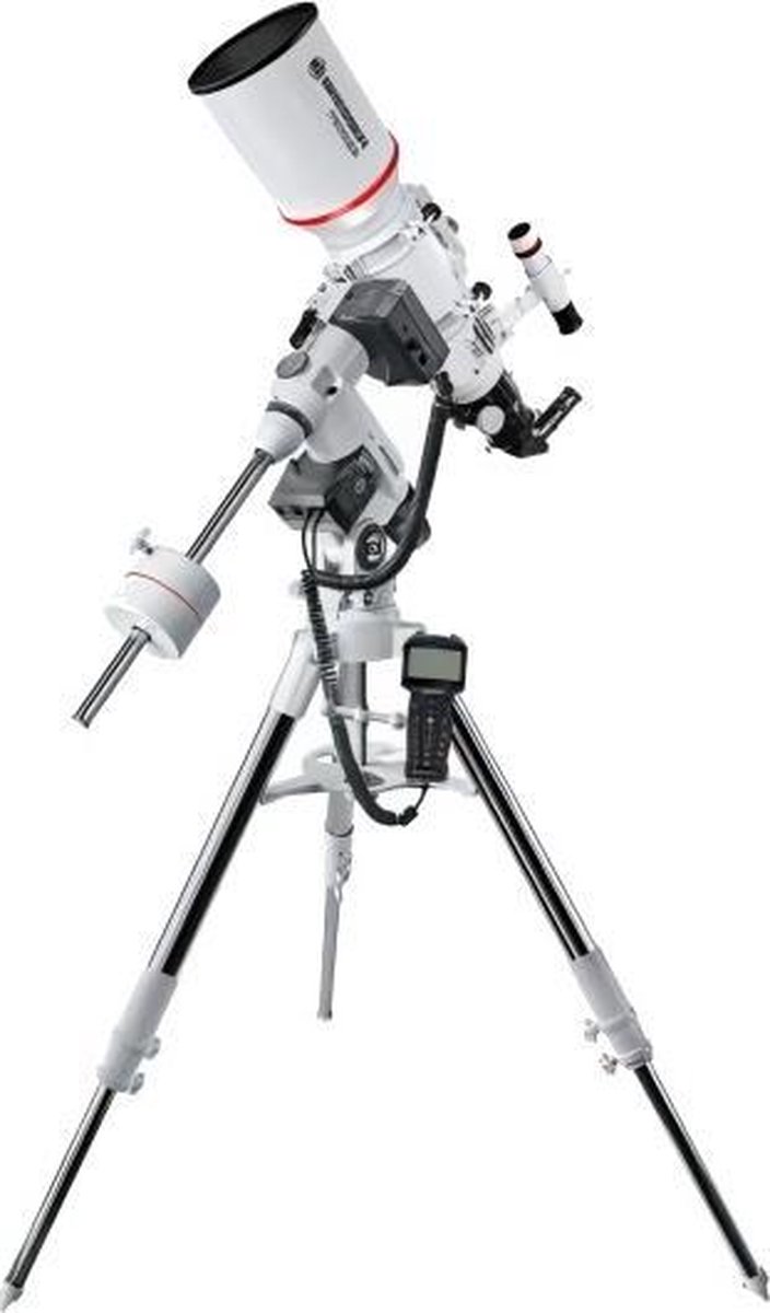 Bol.com Bresser Telescoop Messier Ar-102s/600 Exos2/eq-5 Aluminium Wit aanbieding